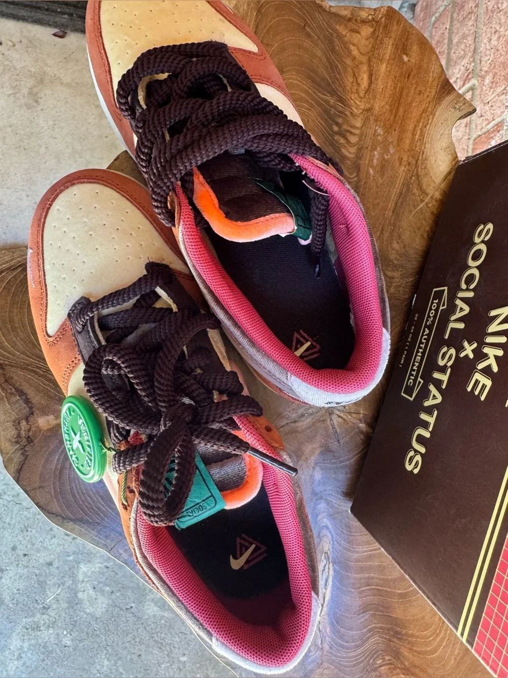 Social Status x Nike Dunk Free Lunch 'Chocolate Milk' (DM3349-700)